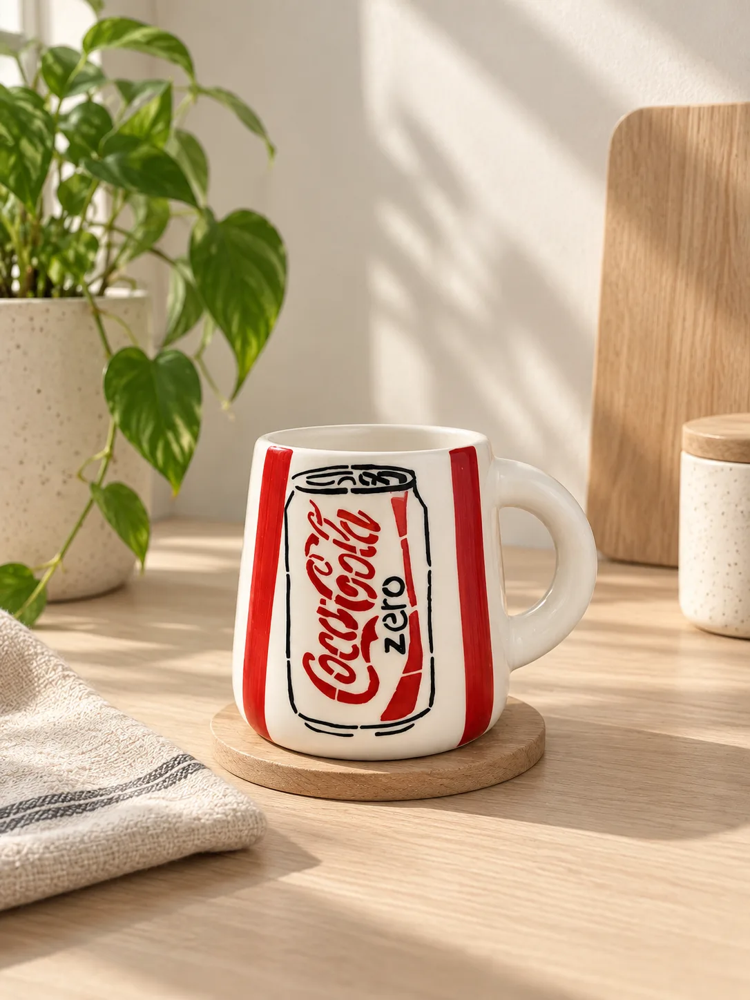 Coca-Cola Zero Motif 330 ml Ceramic Coffee Mug